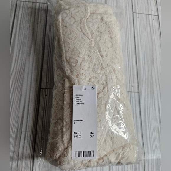 Urban Outfitters Yaya Asymmetrical Off the Shoulder Midi Dress in Lace NWT - Picture 10 of 14